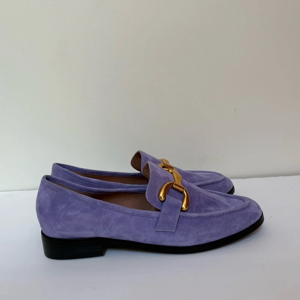 NWOT Anthropologie Bibi Lou Zagreb Loafers Size 38